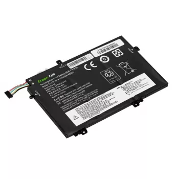 Baterija zaļa Cell LE168 Lenovo ThinkPad L480 L490 L580 L590 L14 L15 Gen 1 Gen 2