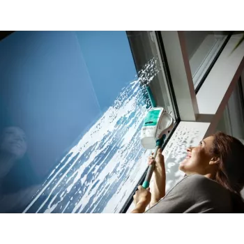 Leifheit Window Vacuum Glass Cleaner Dry&Clean ar rokturi un lupatiņu 51003