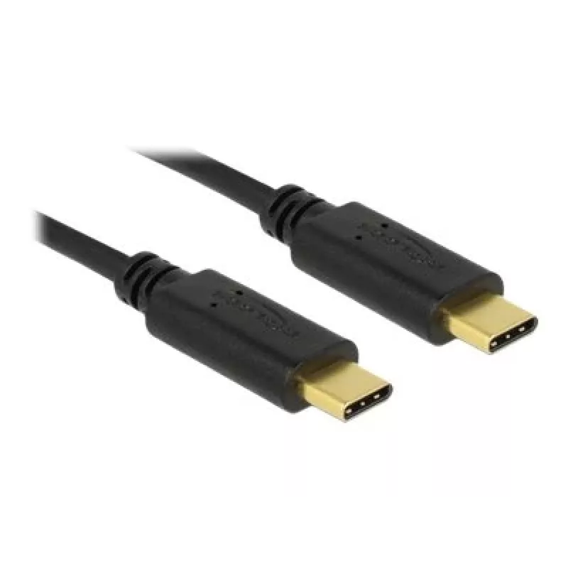 USB kabelis DeLOCK 83868 USB 2.0 4m USB C melns