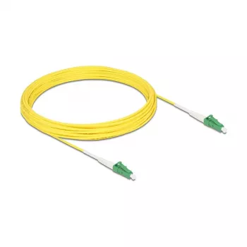 DeLOCK InfiniBand optiskās šķiedras kabelis 10m LC LC/APC Dzeltens