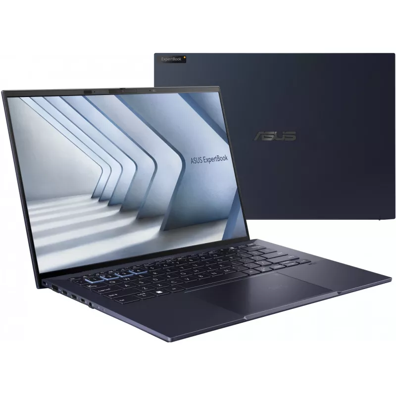 ASUS ExpertBook B9 OLED B9403CVAR-PP1735X Intel Core 7 150U klēpjdators 35,6 cm (14 collu) WQXGA+ 16 GB LPDDR5x-SDRAM 512 GB SSD Wi-Fi 6E (802.11ax) Windows 11 Pro Melns
