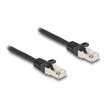 DeLOCK kabelis RJ50 vīr. uz RJ50 vīr. S/FTP 0,5 m melns