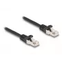 DeLOCK kabelis RJ50 vīr. uz RJ50 vīr. S/FTP 0,5 m melns