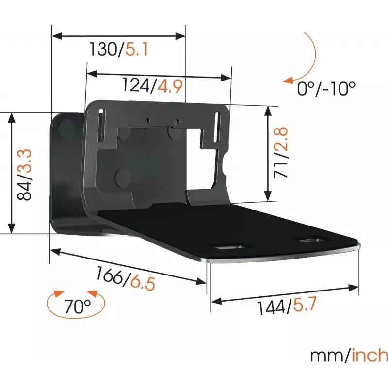 Skaļruņu stiprinājums Vogels SOUND 3205 Universal L, 15 kg