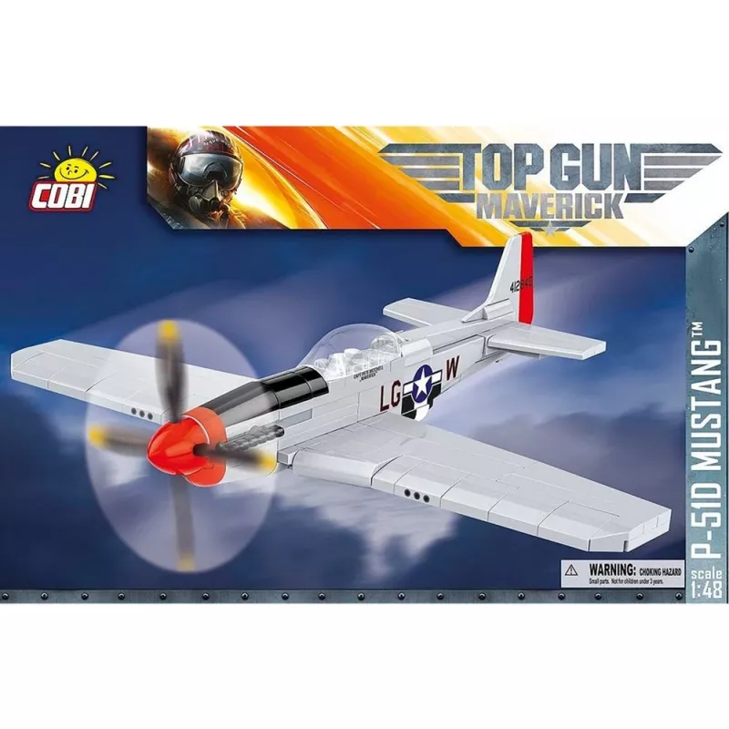 COBI 5847 Top Gun Maverick P-51D Mustang 150 klucīši