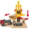 BRIO World kravu iekraušanas stacija, rotaļu ēka