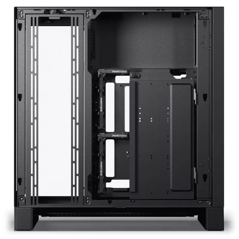PHANTEKS NV-Series NV9 MK2 PC-Enclosure, EATX, DRGB, Tempered Glass - Melns & M25 Gen2 PWM D-RGB Fan 3er-Pack - Reverse Blade, 140mm, Melns + DRG