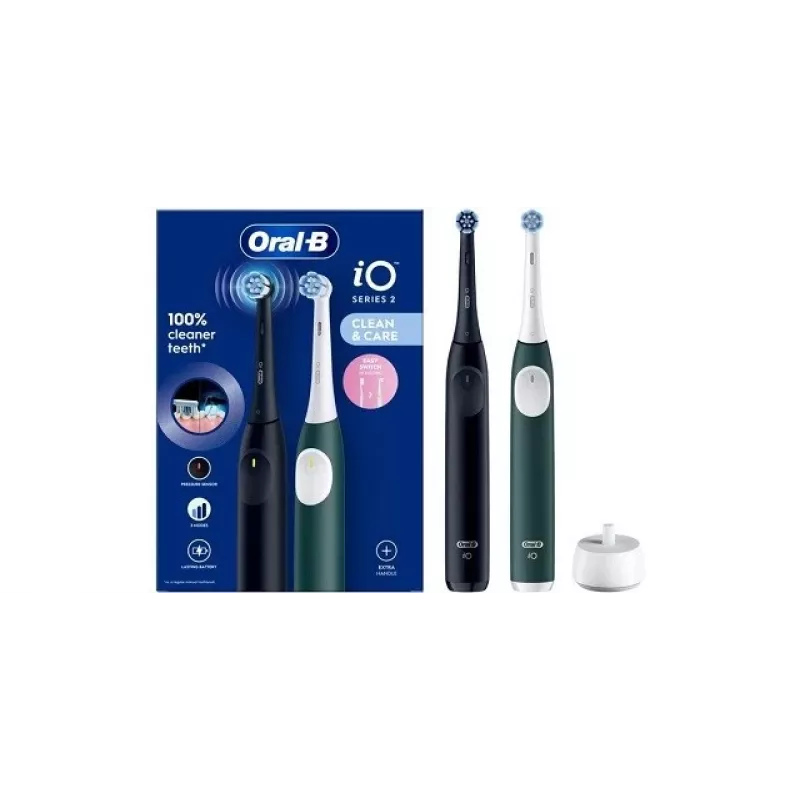 Oral-B iO SERIE 2 Nakts melns+Meža zaļš