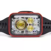 Melns Diamond Distance 1500 sarkans, balts rokas lukturītis LED