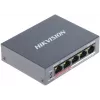 Hikvision DS-3E0105P-E/M(B) tīkla komutators L2 Fast Ethernet (10/100) Power over Ethernet (PoE) pelēks