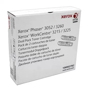 Xerox 106R02782 tonera kasetne 2 gab. Oriģināla Melna