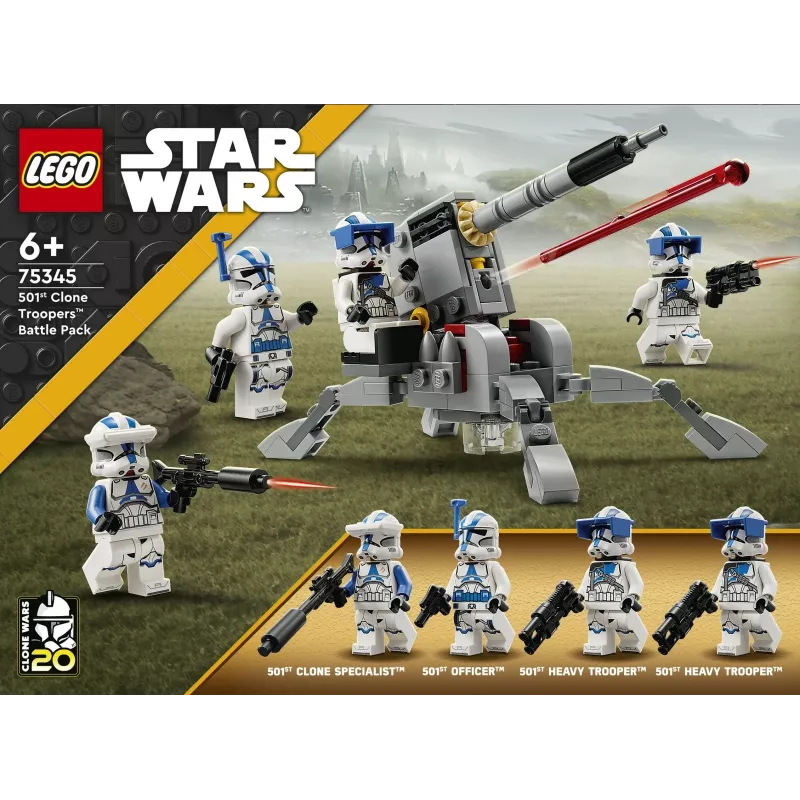 LEGO 75345 Star Wars 501st Clone Troopers Battle Pack Set Buildable Toy