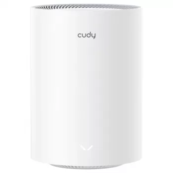 Mesh sistēma Cudy M3600 Wi‑Fi 7 divjoslu (2.4/5 GHz), 3‑gab. komplekts, 2882/688 Mbps, 3x LAN, iekšējās antenas