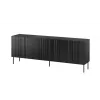 Cama kumode ISLA 200x40x75 matēts melns