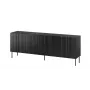 Cama kumode ISLA 200x40x75 matēts melns