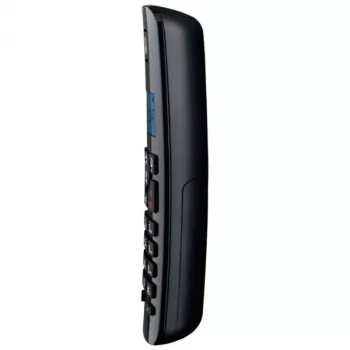 Motorola C4201 Analog/DECT telefons ar zvanītāja ID, melns