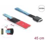 DELOCK 64360 pārveidotājs M.2 Key M uz 1 x OCuLink SFF-8611 ar 45 cm kabeli