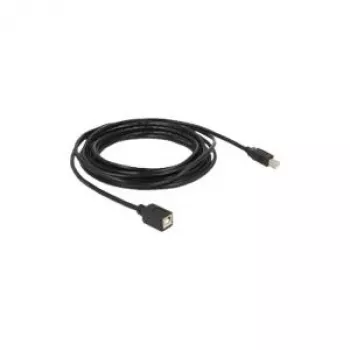 USB kabelis DeLOCK 83429 USB 2.0 5m USB B Melns
