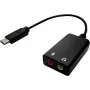Value 12.99.3213 kabeļa adapteris USB Type C 2 x 3.5 melns (12.99.3213)