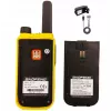 Rokas radio Baofeng BF-T17 — bērnu rācija, 16 kanāli, 5 W, 400–470 MHz, 1500 mAh baterija, dzeltena