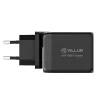 Wall Charger Tellur TLL151451 65W, 3-port (2x USB-C, 1x USB-A)