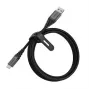 Otter Products OtterBox Premium - USB kabelis - 24 kontaktu USB-C (vīr.) uz USB (vīr.) - USB2.0 - 3 A - 2,0 m - tumši pelnu melns (78-52665)