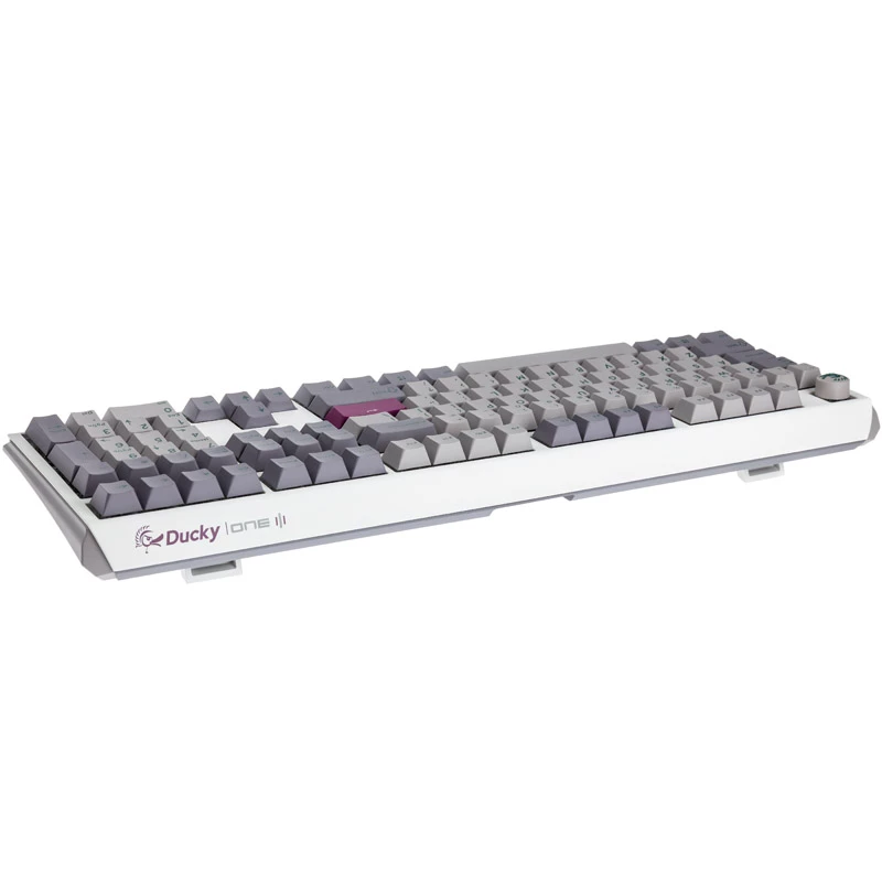 Ducky One 3 klaviatūra spēlēm USB pelēka