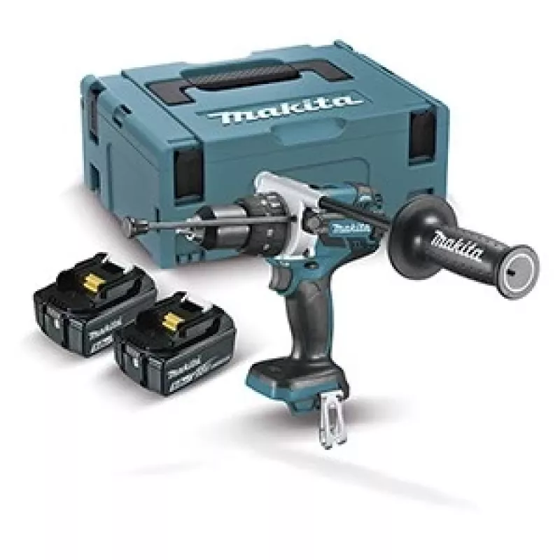 Makita DHP458RTJ urbjmašīna 2000 RPM Melna, Zila