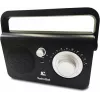 Pārnēsājamais radio TECHNISAT CLASSIC 100 — analogais FM, 1 W RMS, 3,5 mm, balts