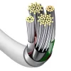 Baseus Superior Series kabelis USB–Lightning, 2,4 A, 0,25 m (balts)