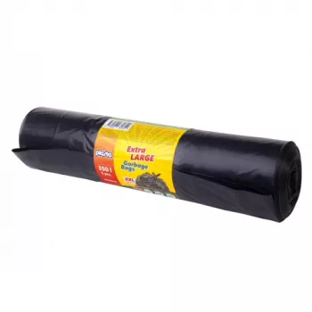 Atkritumu maisi, 350L/5gb., 60 mikr., melni