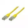S/CONN Cat6 S/FTP 10m tīkla kabelis dzeltens