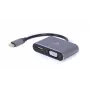 Cablexpert A-USB3C-HDMIVGA-01 USB grafikas adapteris pelēks