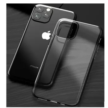 Cietais Jacket telefona maciņš COMMA iPhone 11 Pro Max — caurspīdīgs, stingrs aizsargapvalks