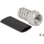 F spraudnis RG-59 kabeļa presēšanai DeLOCK 90032