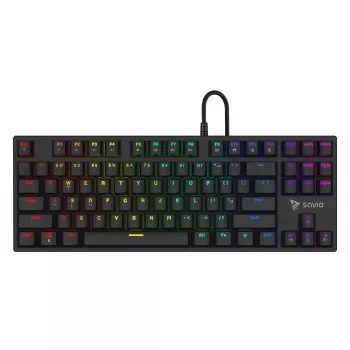 Savio mehāniskā tastatūra RGB Tempest X2 Outemu Brown