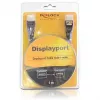 DisplayPort kabelis DeLOCK 82770 1 m melns brūns