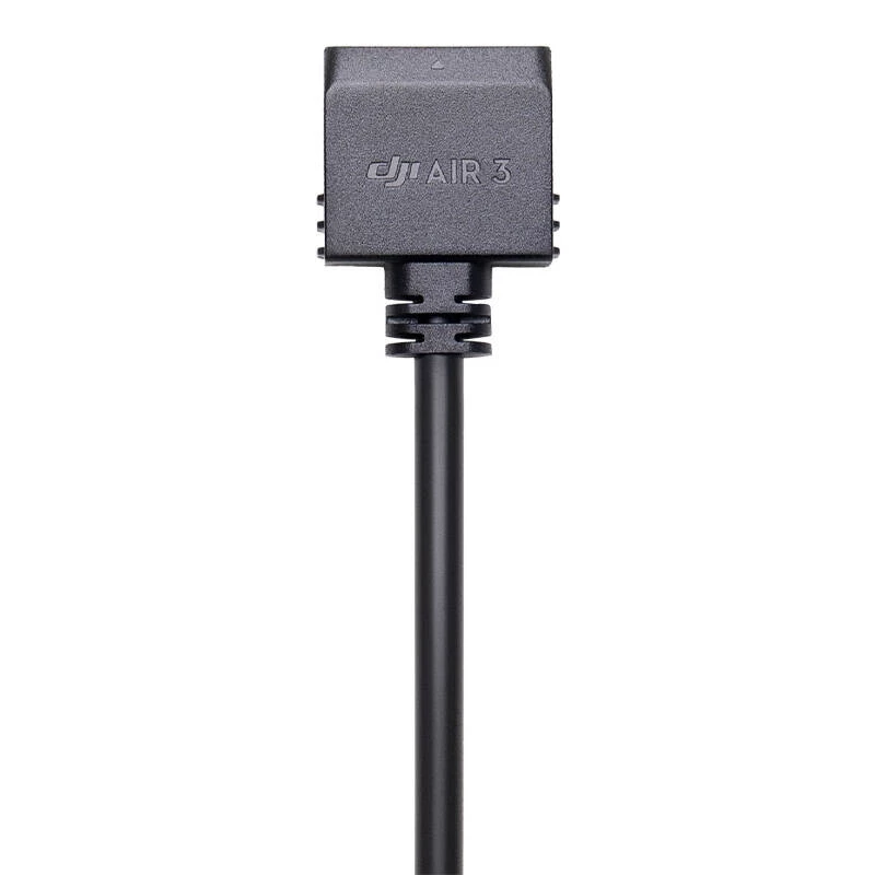 Strāvas kabelis DJI kamerām un baterijām CP.DY.00000045.02, 0,4 m, saderīgs ar Mavic 3, Air 3, Power 500/1000, melns/oranžs