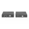 Digitus 4K HDMI HDBaseT™ 2.0 KVM paplašinātāja komplekts, 100 m