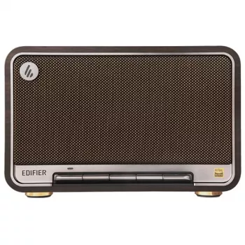 Edifier galda bezvadu skaļrunis | D32 | 60 W | Bluetooth | melnais riekstkoks | bezvadu savienojums
