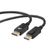 Kabelis DisplayPort 1,8 m M/M v 1.4, melns