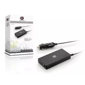 Conceptronic CNB90CAR barošanas adapteris/invertors Auto 90 W Melns