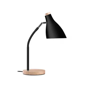 Galda lampa TRACER TRAOSW47237 Scandi Melna LED regulējams spilgtums, regulējama svira