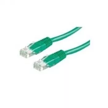 Roline 21.15.0553 Ethernet komutācijas kabelis zaļš