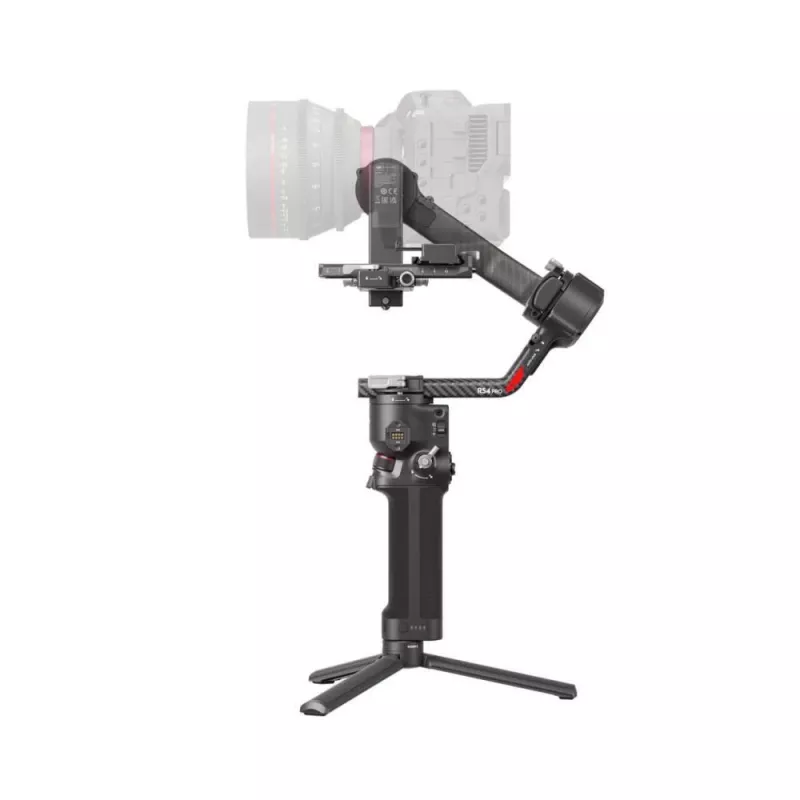 Rokas kameras stabilizators DJI RS 4 Pro Melns oglekļa šķiedra 360° pan