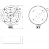 HIKVISION DS-1280ZJ-S Melns BOX