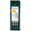 Fineliner Faber-Castell 167115 Multi Melns 4 gab.