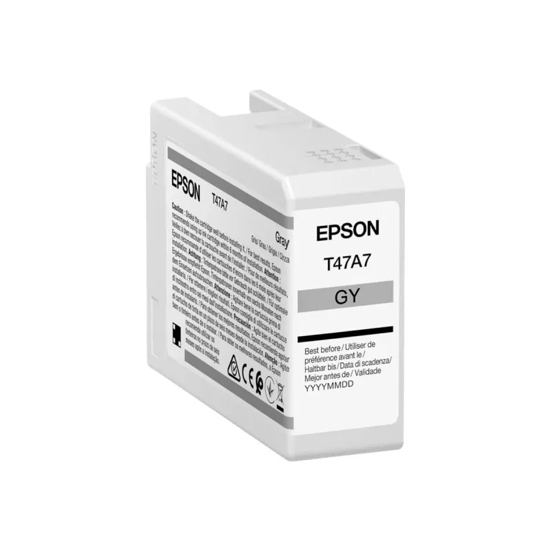 Tintes kasetne Epson UltraChrome Pro 10 T47A7 pelēka oriģināla Epson printeriem
