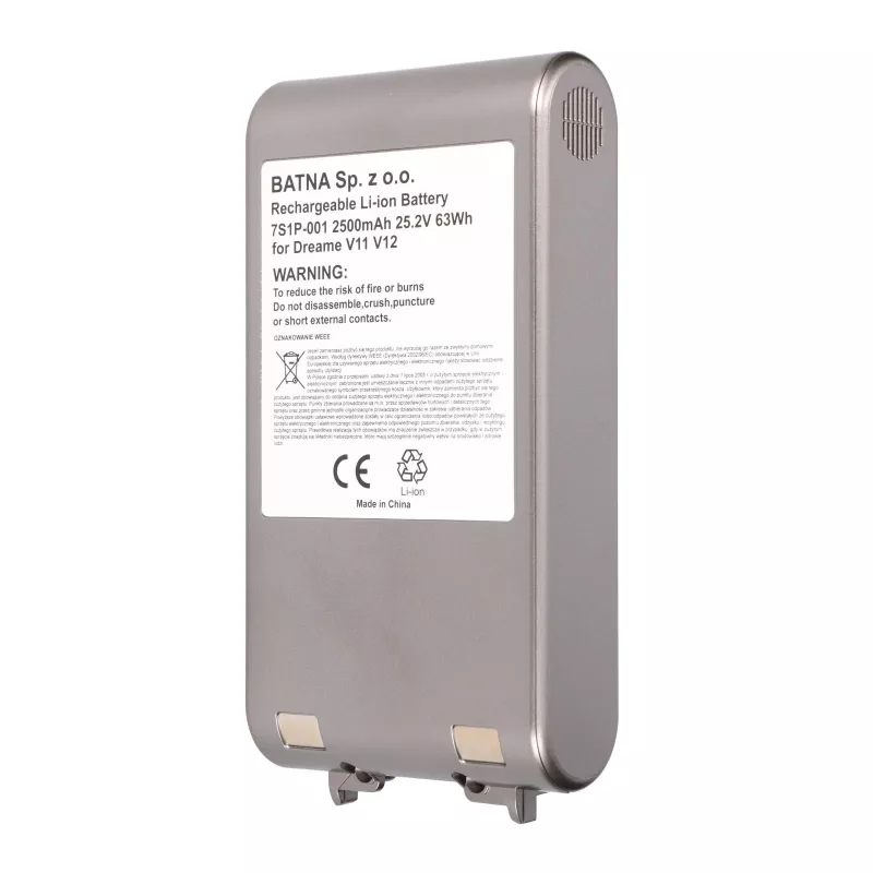 Rezerves baterija Extralink Dreame V11 V12 V11SE V12Pro 2500mAh Li-jonu
