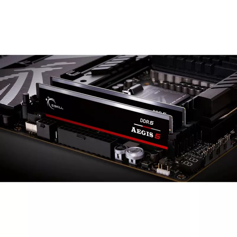 DIMM 32 GB DDR5-6000 (2x 16 GB) Dual-Kit, Arbeitsspeicher schwarz, F5-6000J3636F16GX2-IS, Aegis 5, INTEL XMP, AMD EXPO